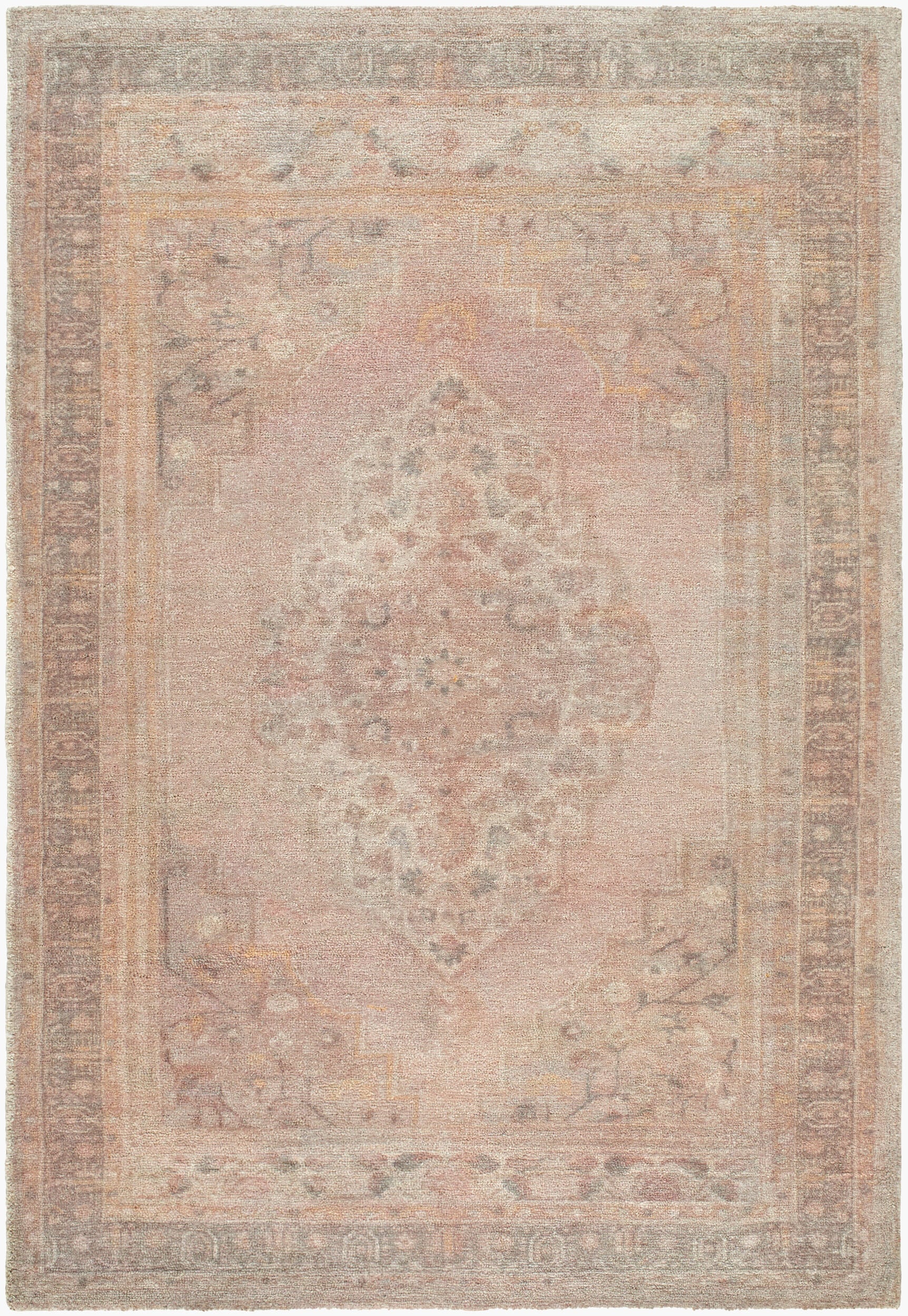 Galey Alix by Livabliss Luciana GALU-2300 Dusty Rose Area Rug