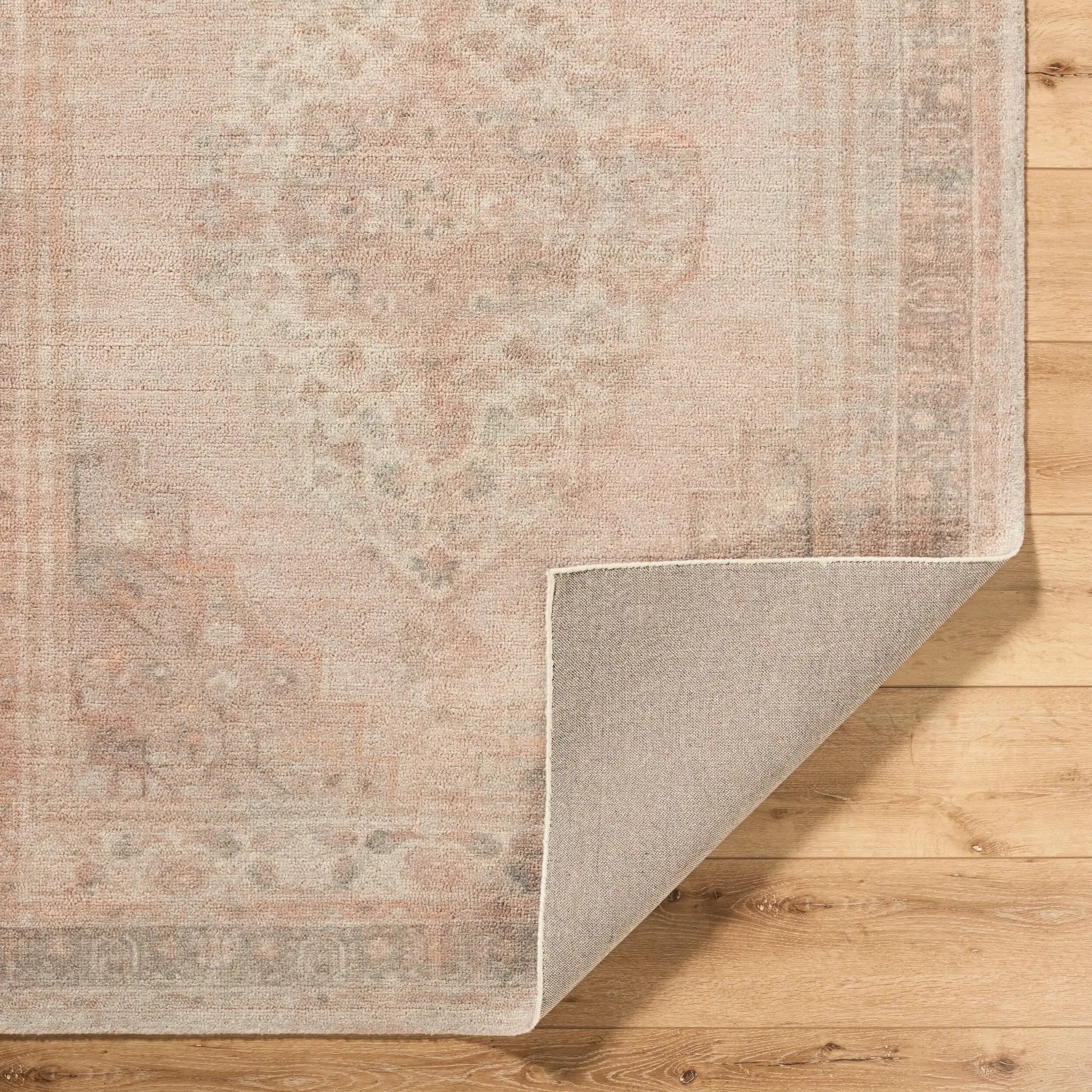 Luciana GALU-2300 Dusty Rose Area Rug by Galey Alix x LIVABLISS