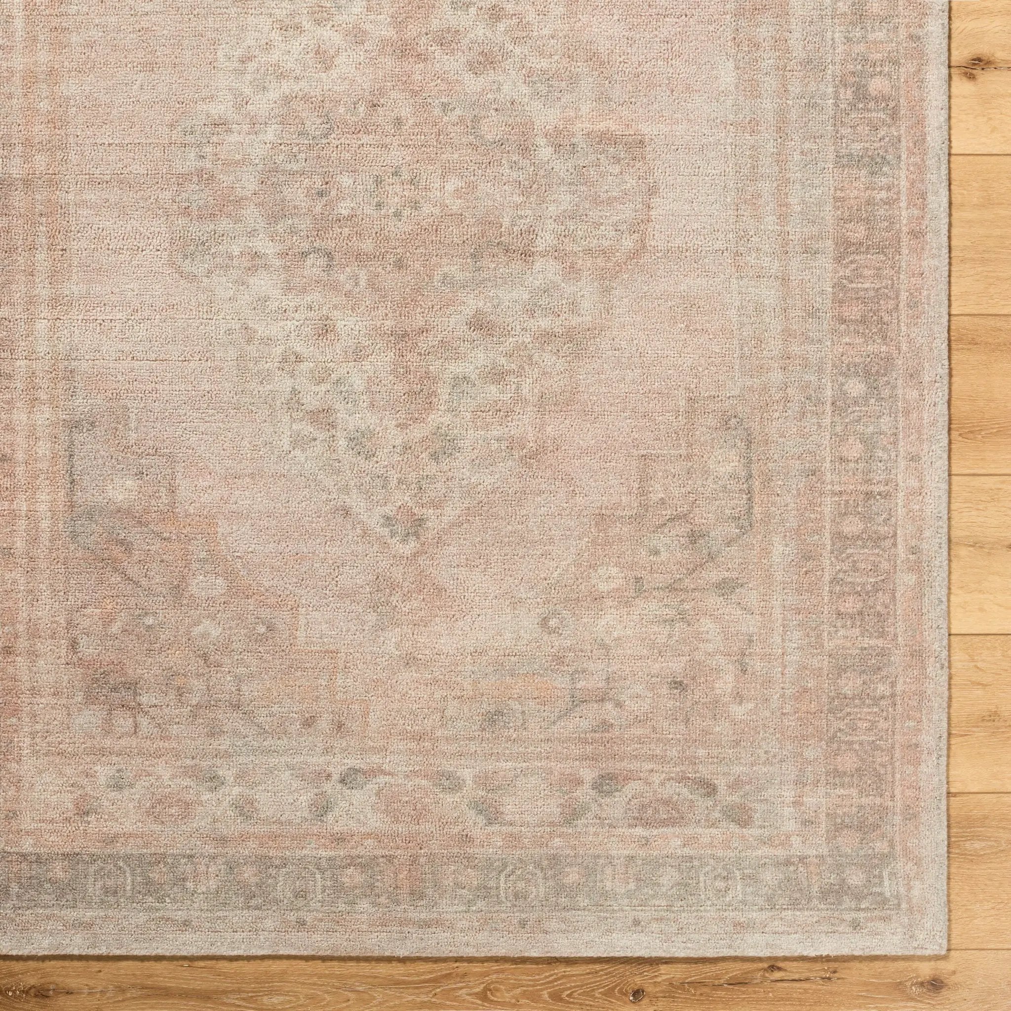 Luciana GALU-2300 Dusty Rose Area Rug by Galey Alix x LIVABLISS