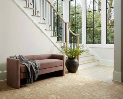 Galey Alix x LIVABLISS Fetscher GAHU-2302 Light Brown Area Rug