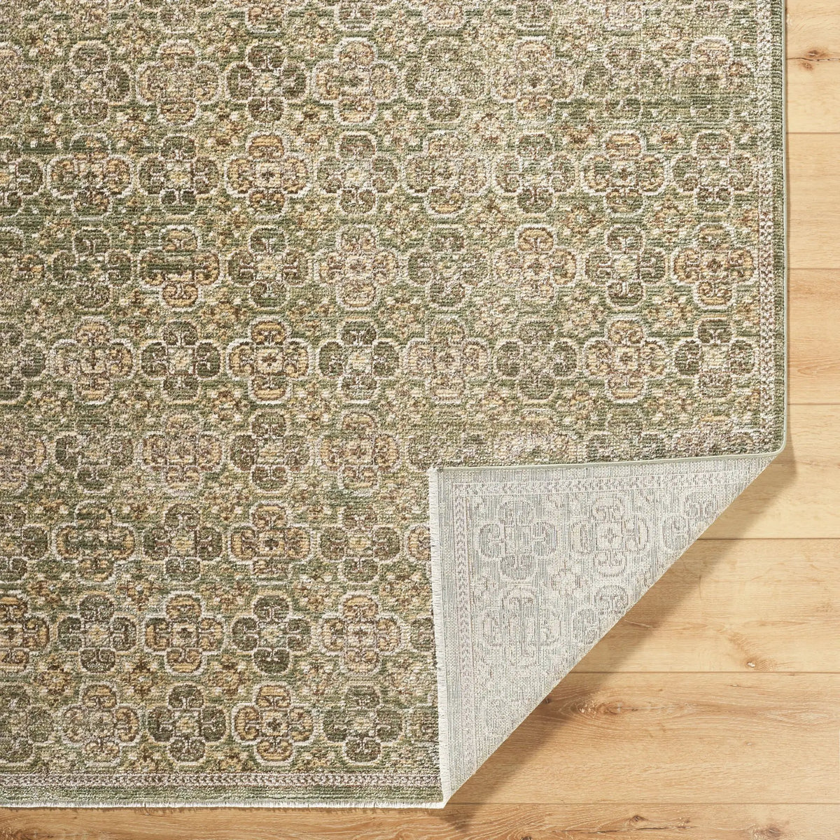 Myrtle Avenue GAMY-2301 Olive Area Rug by Galey Alix x LIVABLISS