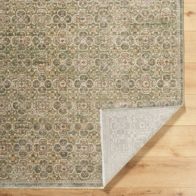 Galey Alix Myrtle Avenue GAMY-2301 Olive Area Rug by LIVABLISS