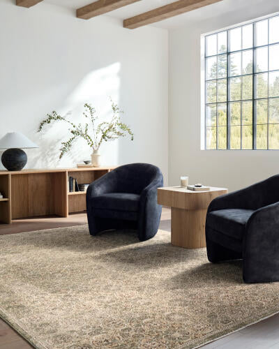 Galey Alix Myrtle Avenue GAMY-2301 Olive Area Rug by LIVABLISS
