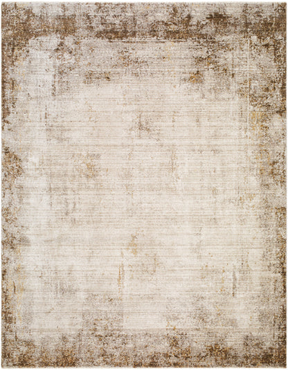 Galey Alix Myrtle Avenue GAMY-2303 Taupe Area Rug by LIVABLISS