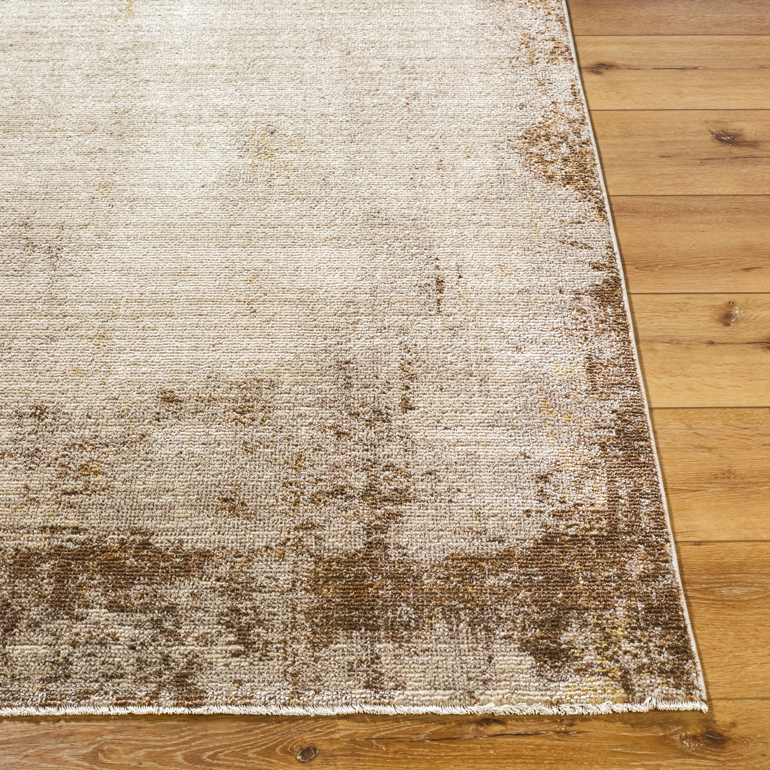 Galey Alix Myrtle Avenue GAMY-2303 Taupe Area Rug by LIVABLISS