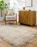Galey Alix Myrtle Avenue GAMY-2303 Taupe Area Rug by LIVABLISS