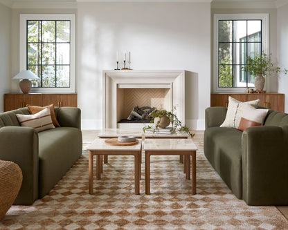 Galey Alix Myrtle Avenue GAMY-2304 Brown Area Rug