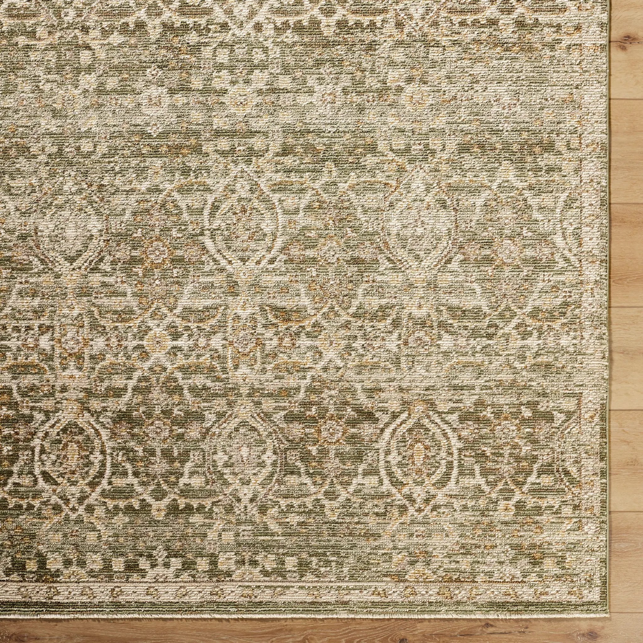 Myrtle Avenue GAMY-2305 Olive Area Rug by Galey Alix x LIVABLISS