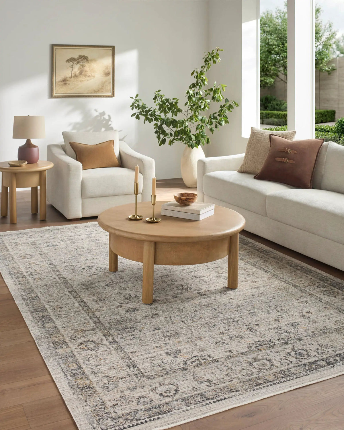 Livabliss x Galey Alix Neiland GANL-2302 Medium-Gray Area Rug
