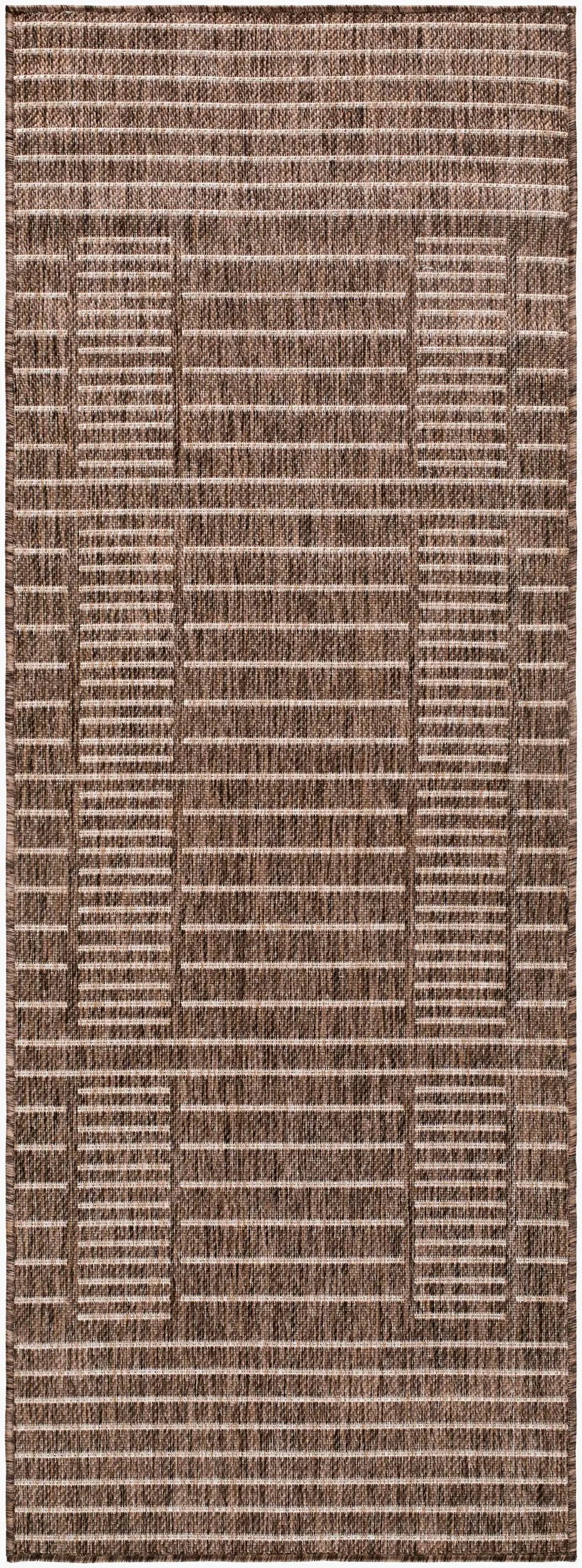 Livabliss x Galey Alix Rye GARY-2301 Dark-Brown Area Rug