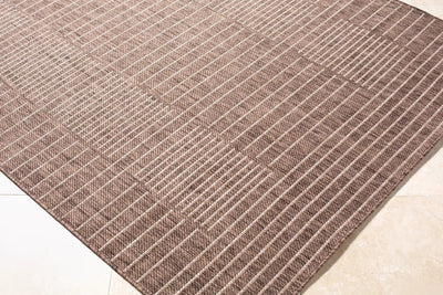 Livabliss x Galey Alix Rye GARY-2301 Dark-Brown Area Rug