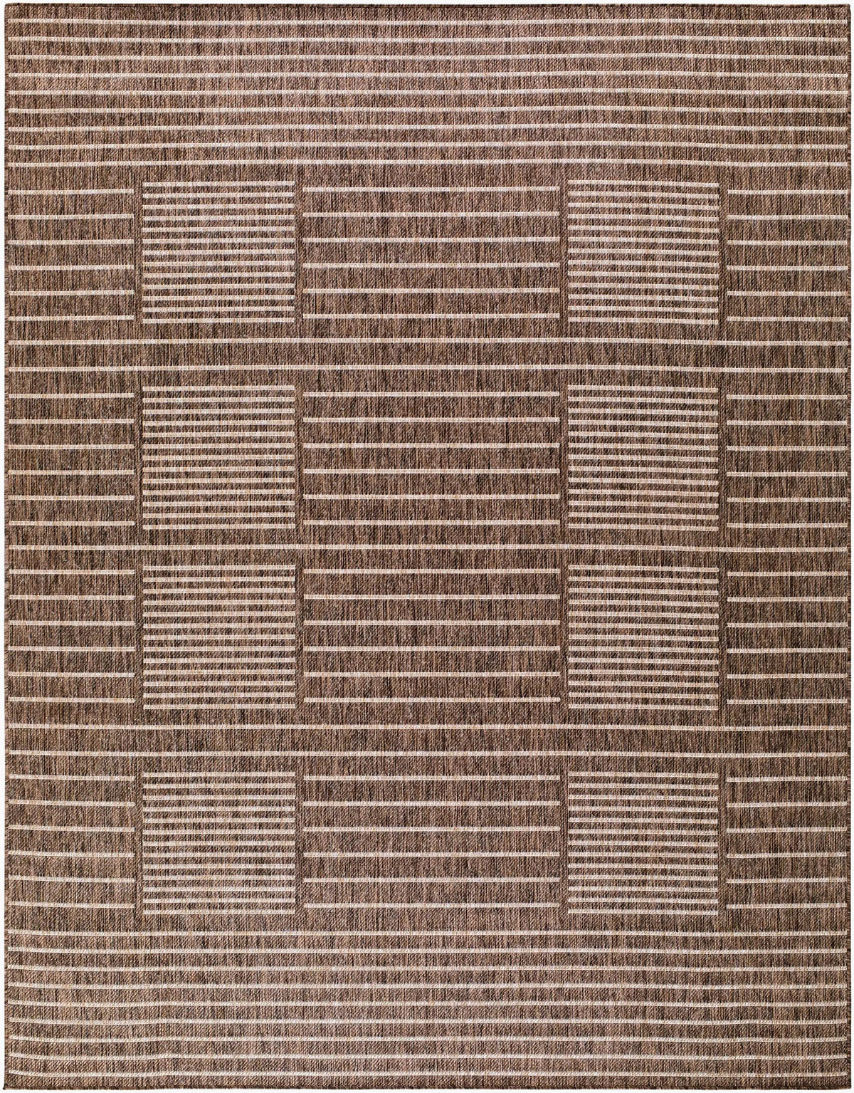 Livabliss x Galey Alix Rye GARY-2301 Dark-Brown Area Rug