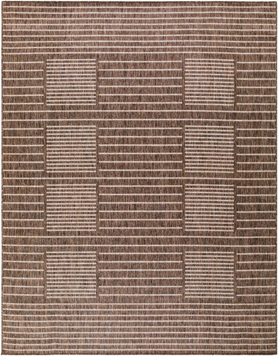 Livabliss x Galey Alix Rye GARY-2301 Dark-Brown Area Rug