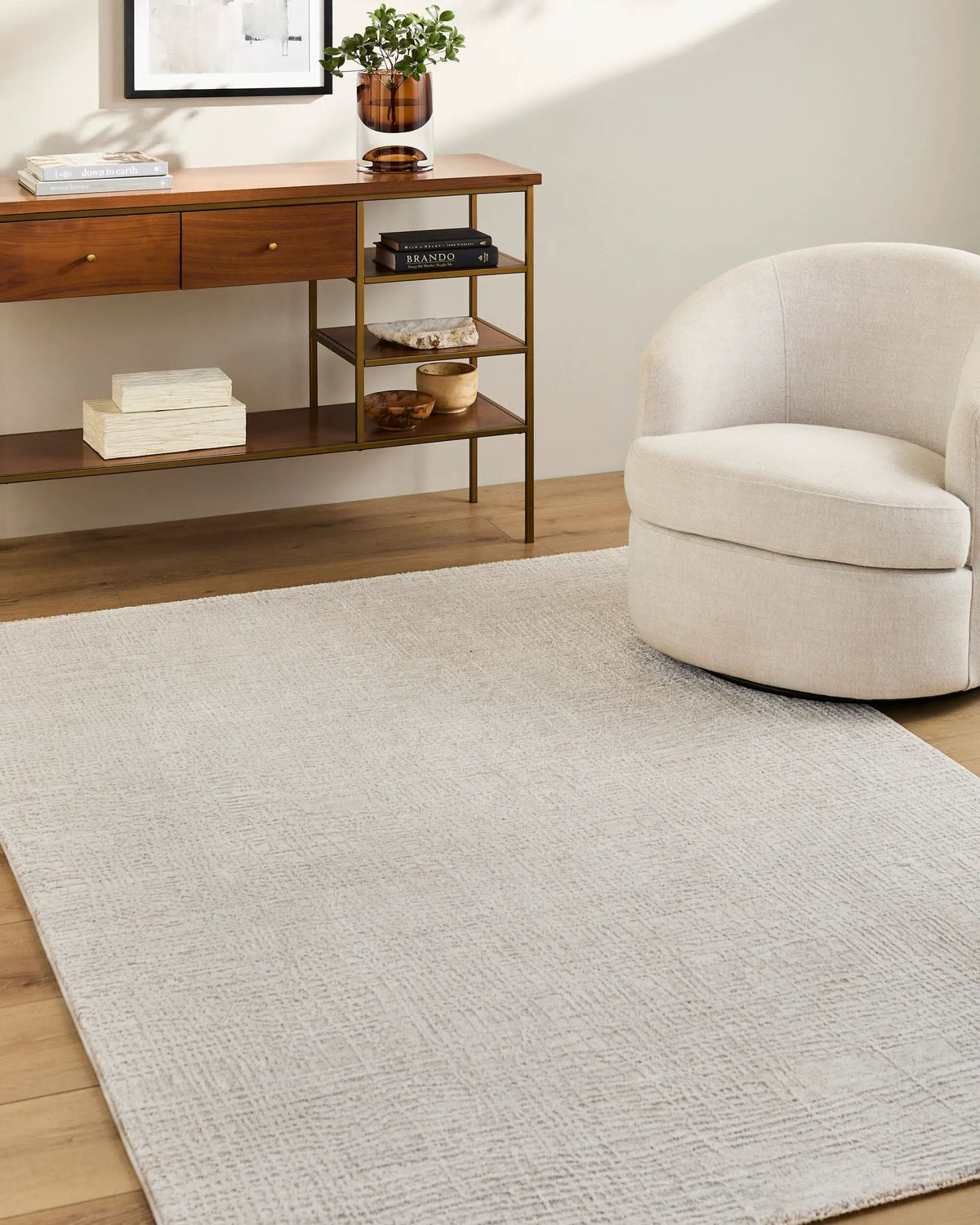LIVABLISS Gakko GKK-2308 Charcoal Area Rug
