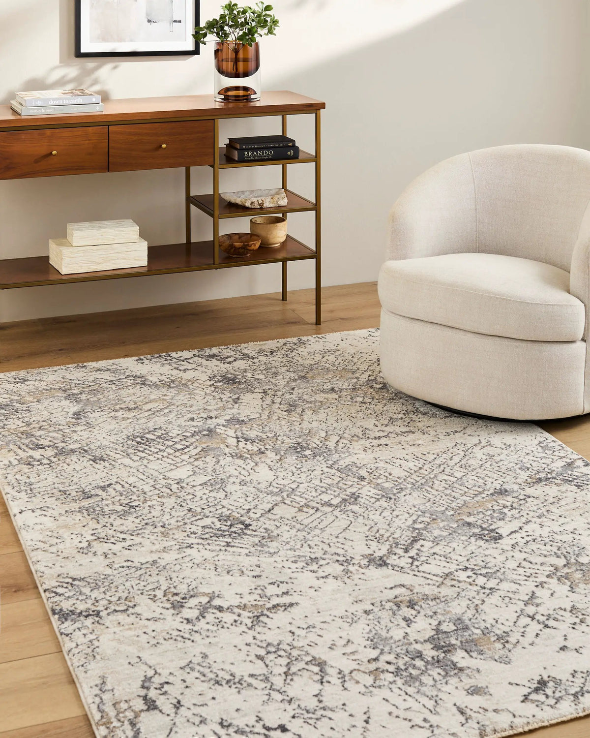 LIVABLISS Gakko GKK-2309 Cream Area Rug
