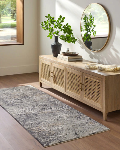 LIVABLISS Gakko GKK-2310 Medium-Gray Area Rug