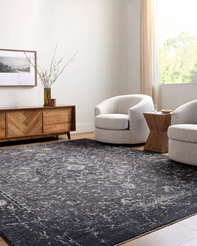 LIVABLISS Gakko GKK-2311 Black Area Rug
