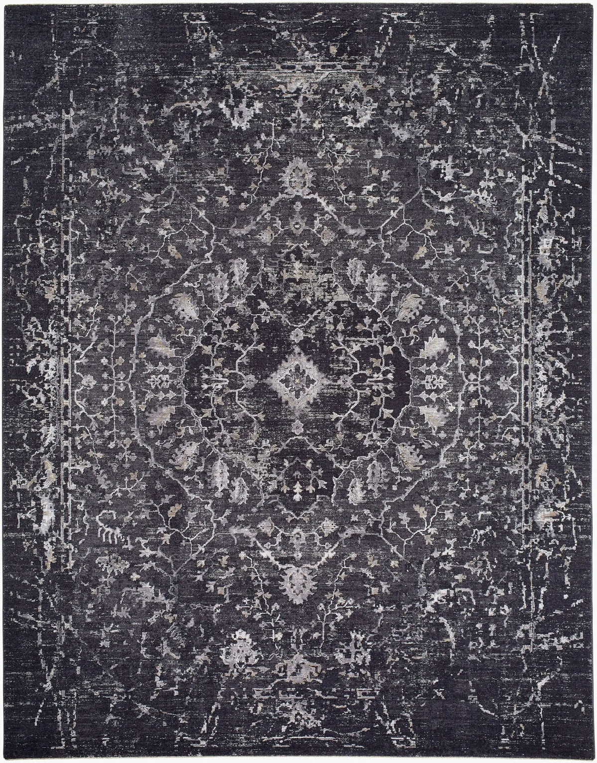 LIVABLISS Gakko GKK-2311 Black Area Rug