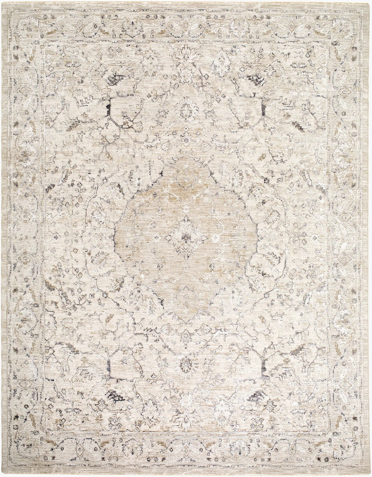 LIVABLISS Gakko GKK-2312 Charcoal Area Rug