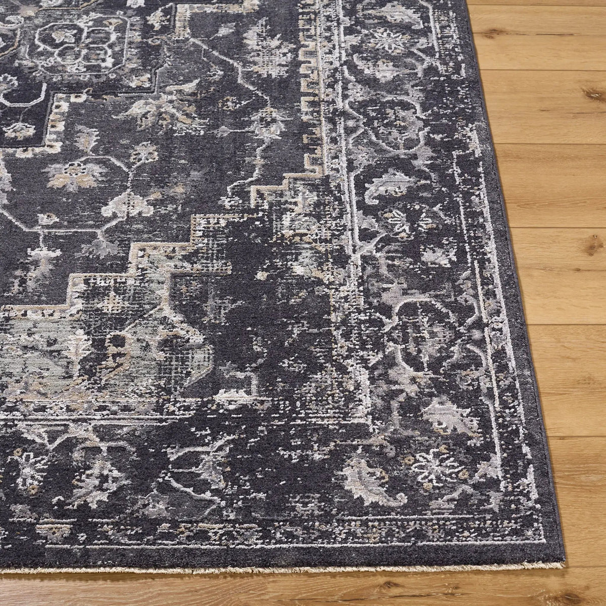LIVABLISS Gakko GKK-2313 Black Area Rug