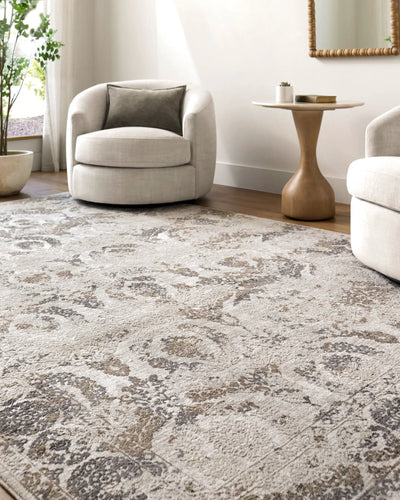 LIVABLISS Gakko GKK-2317 Charcoal Area Rug