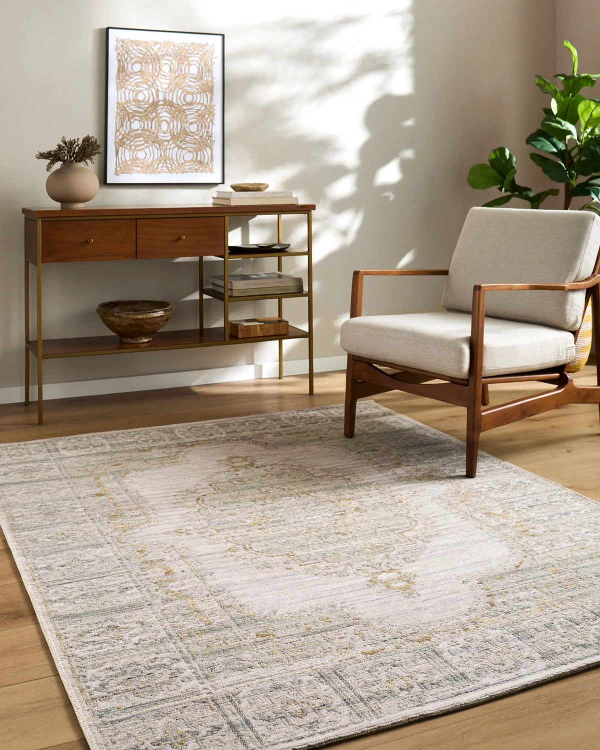 LIVABLISS Goblen GLN-2303 Pewter Area Rug
