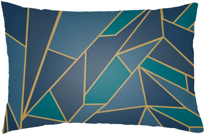Surya Geometric Shatter GMS-001 Lumbar Pillow by LIVABLISS