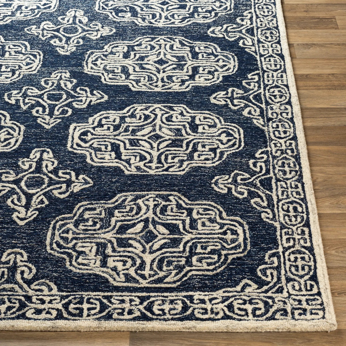 Granada GND-2308 Gray Area Rug by LIVABLISS
