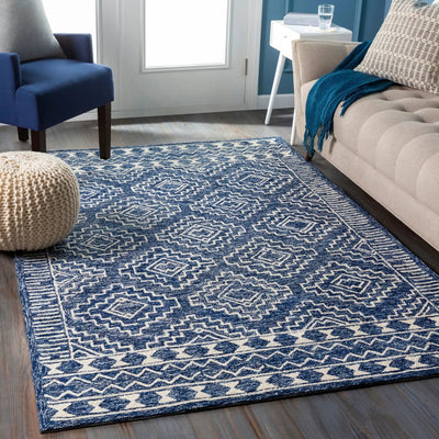 LIVABLISS Granada GND-2322 Navy Area Rug