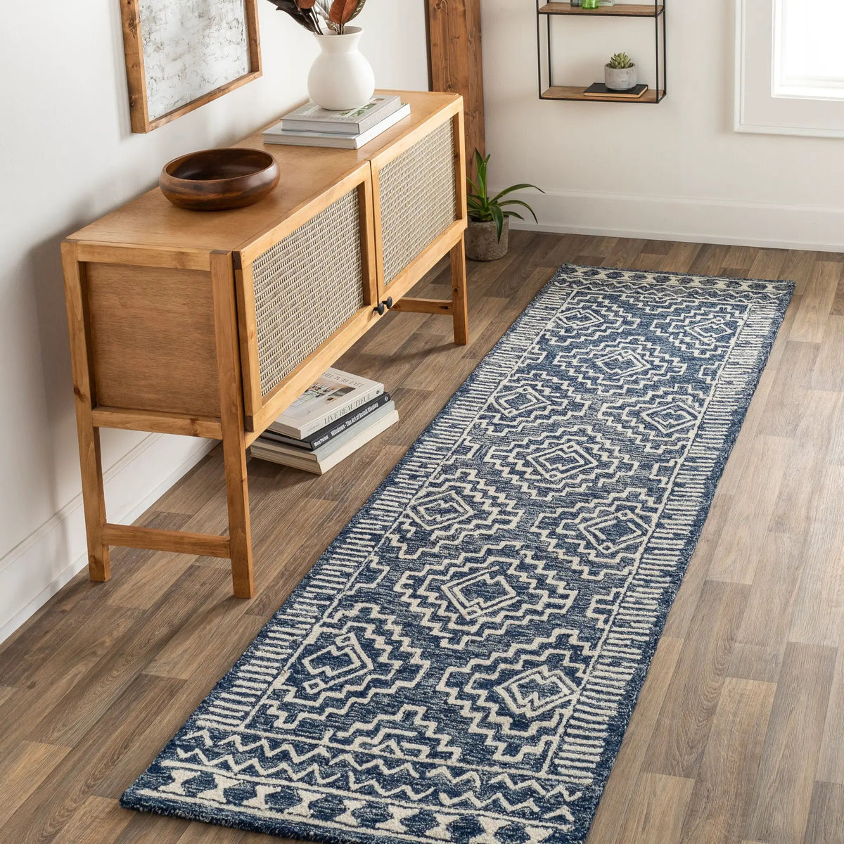 LIVABLISS Granada GND-2322 Navy Area Rug