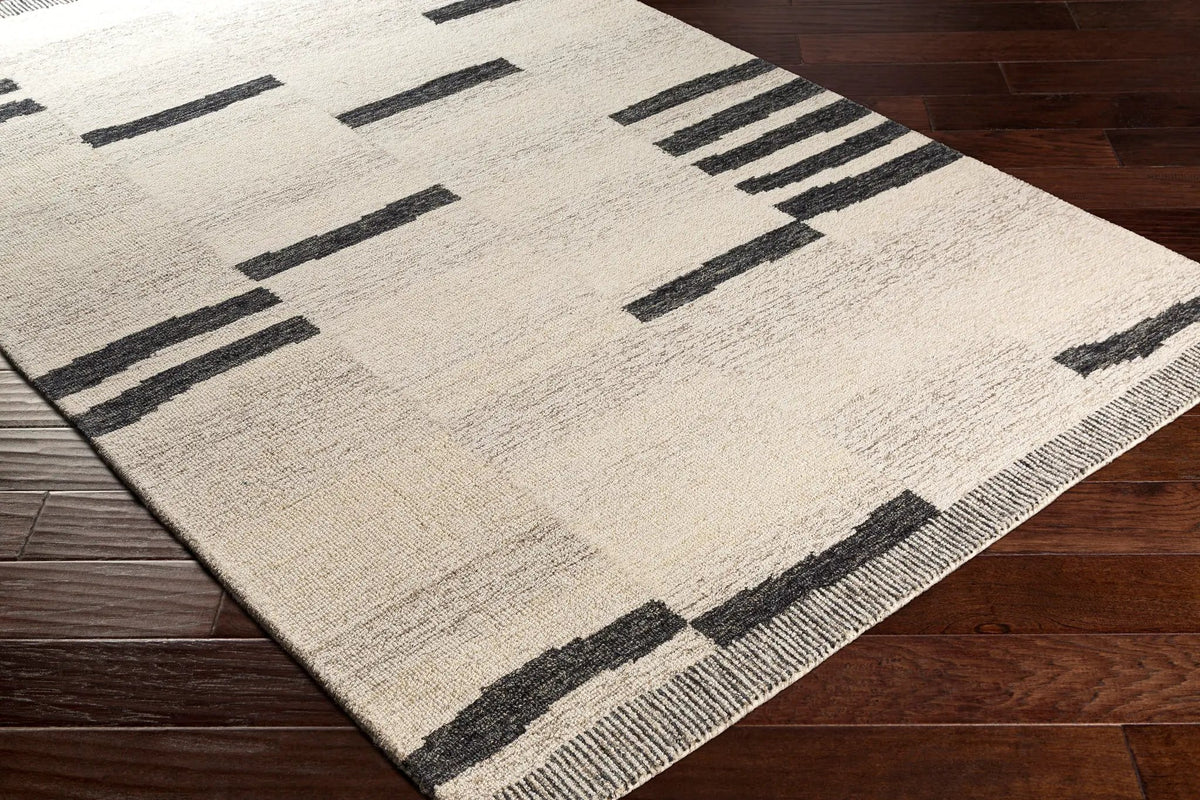 Granada GND-2330 Black Area Rug by LIVABLISS
