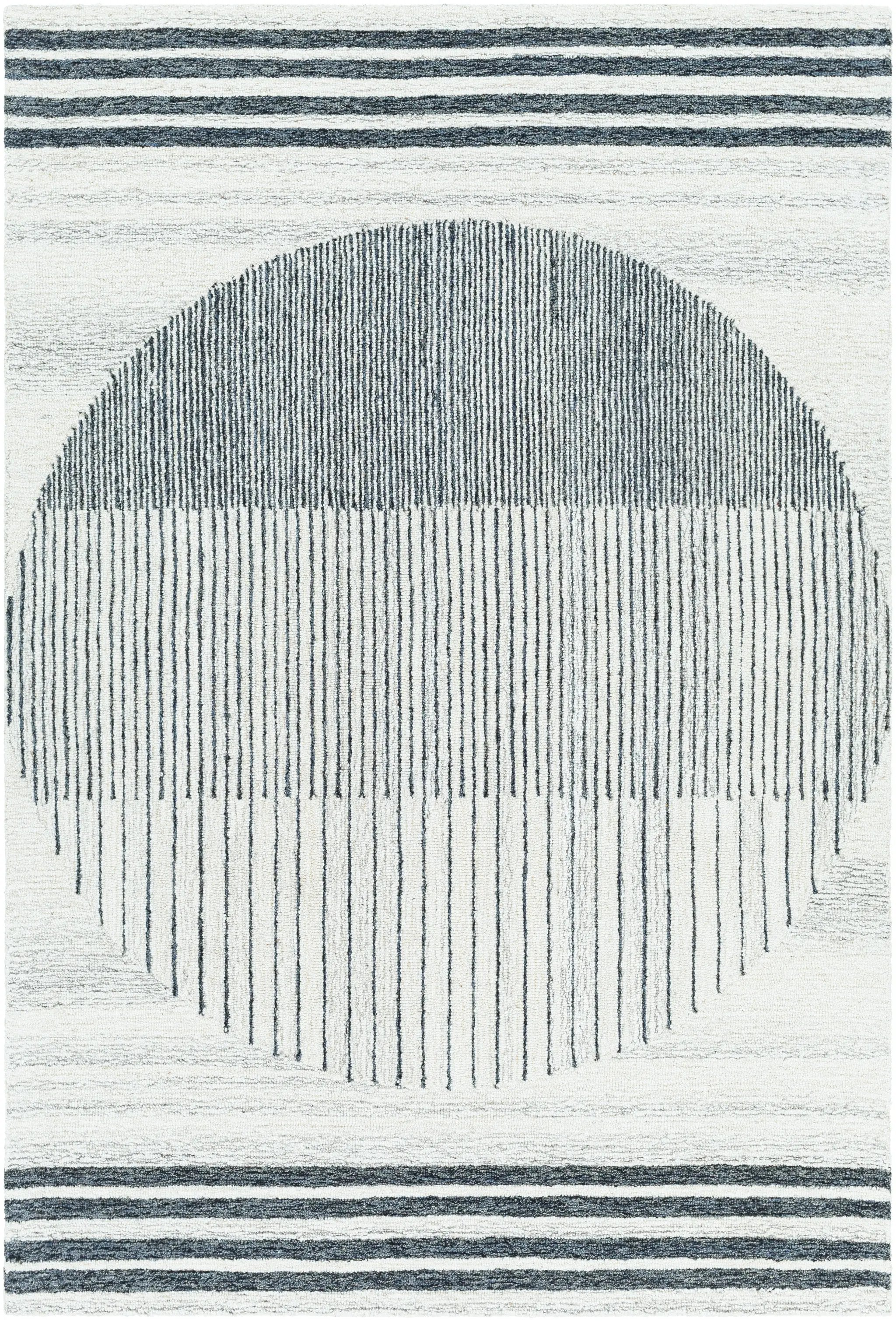 Granada GND-2334 Light-Beige Area Rug by LIVABLISS