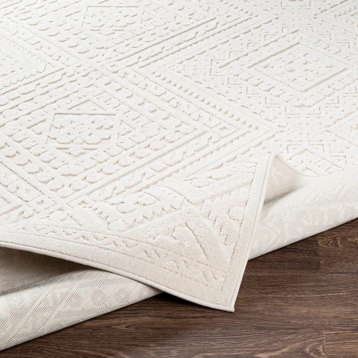 Greenwich GWC-2304 Beige Area Rug by LIVABLISS