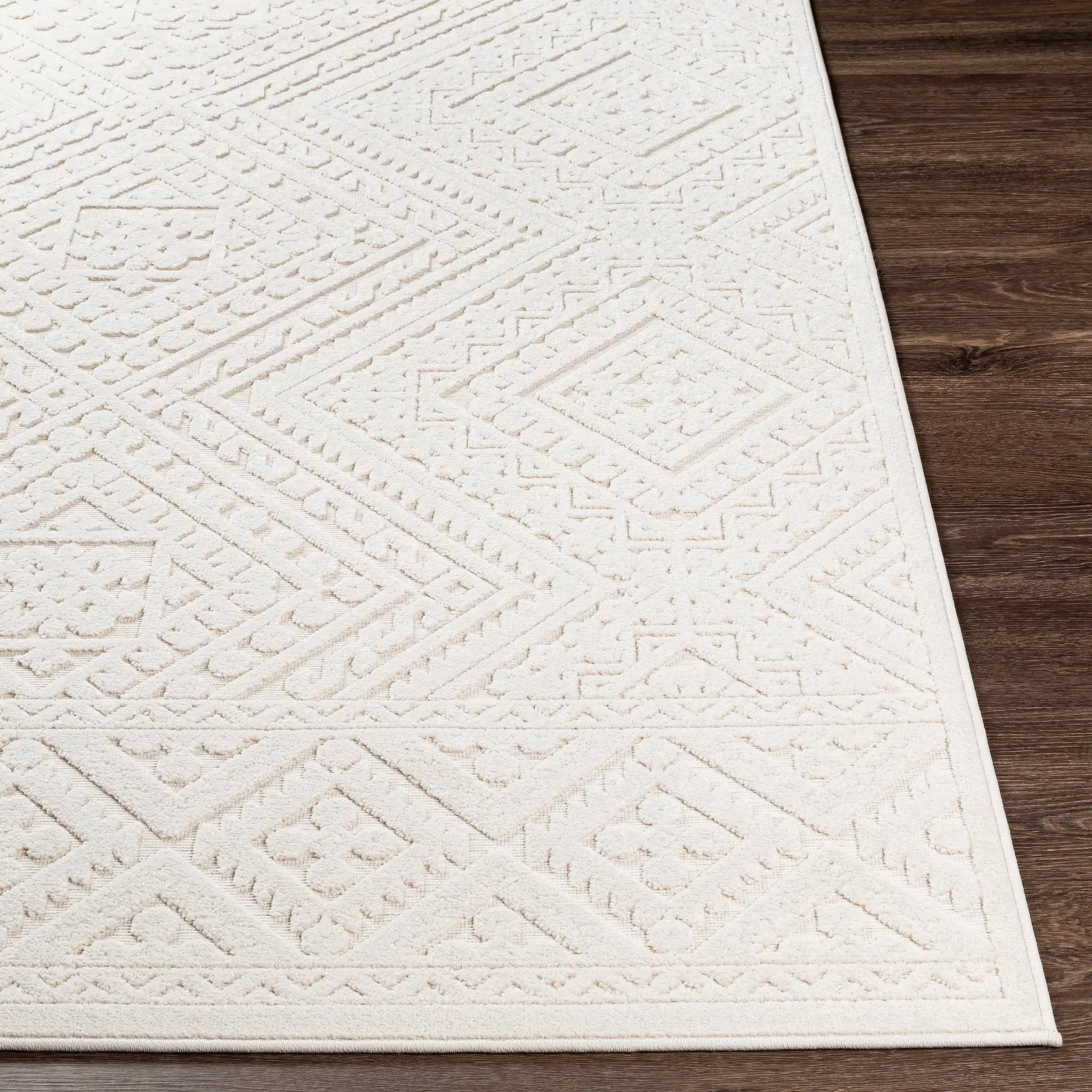 Greenwich GWC-2304 Beige Area Rug by LIVABLISS