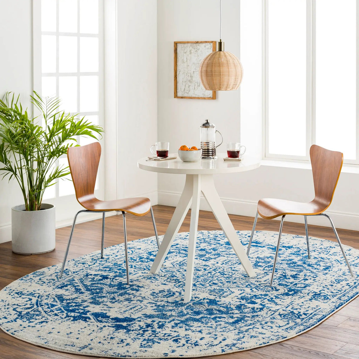 LIVABLISS Harput HAP-1021 Blue Area Rug