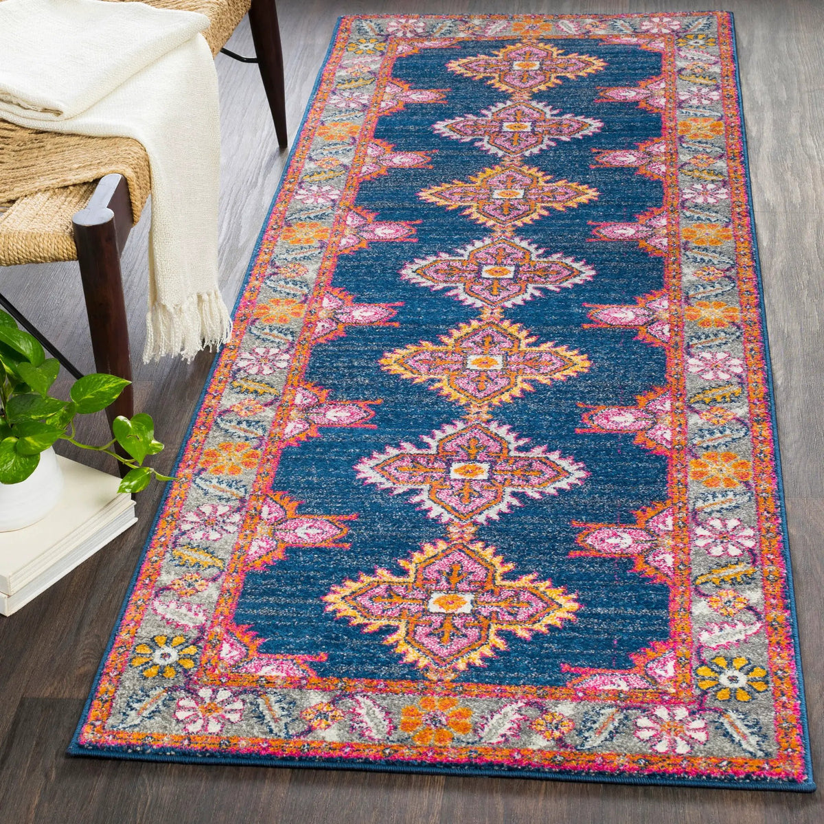 LIVABLISS Harput HAP-1037 Orange Area Rug
