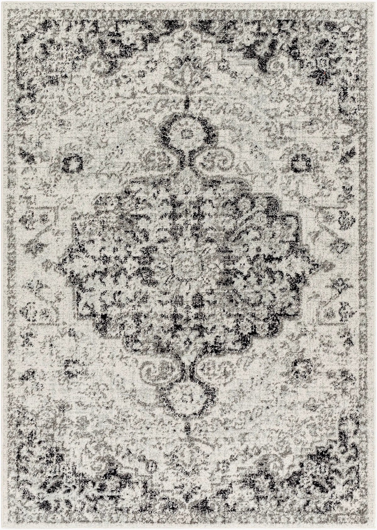 LIVABLISS Harput HAP-1061 Black Area Rug