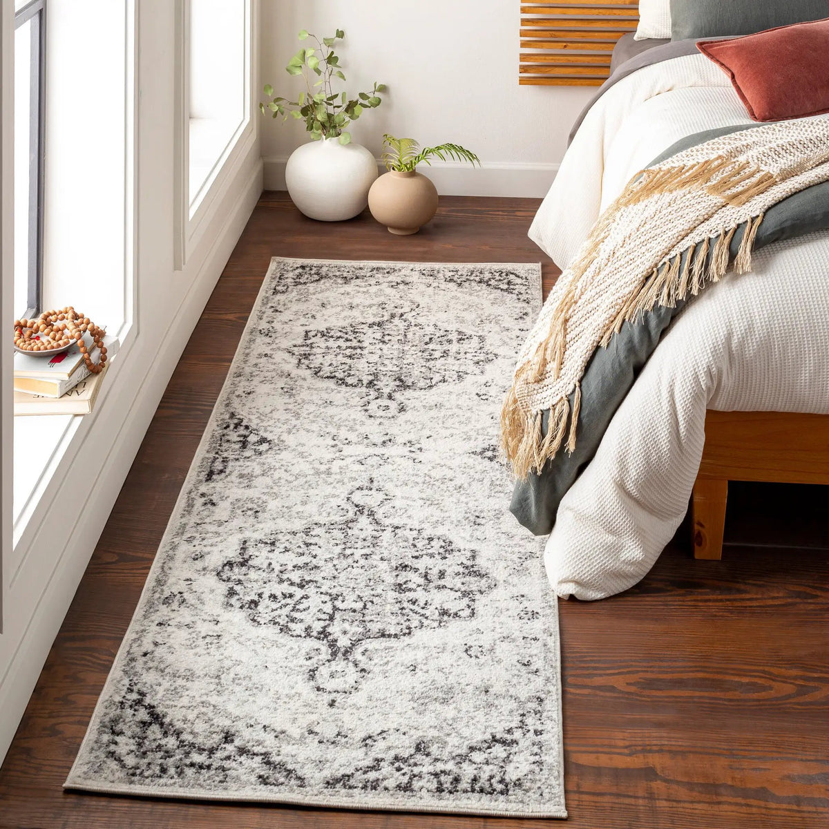 LIVABLISS Harput HAP-1061 Black Area Rug