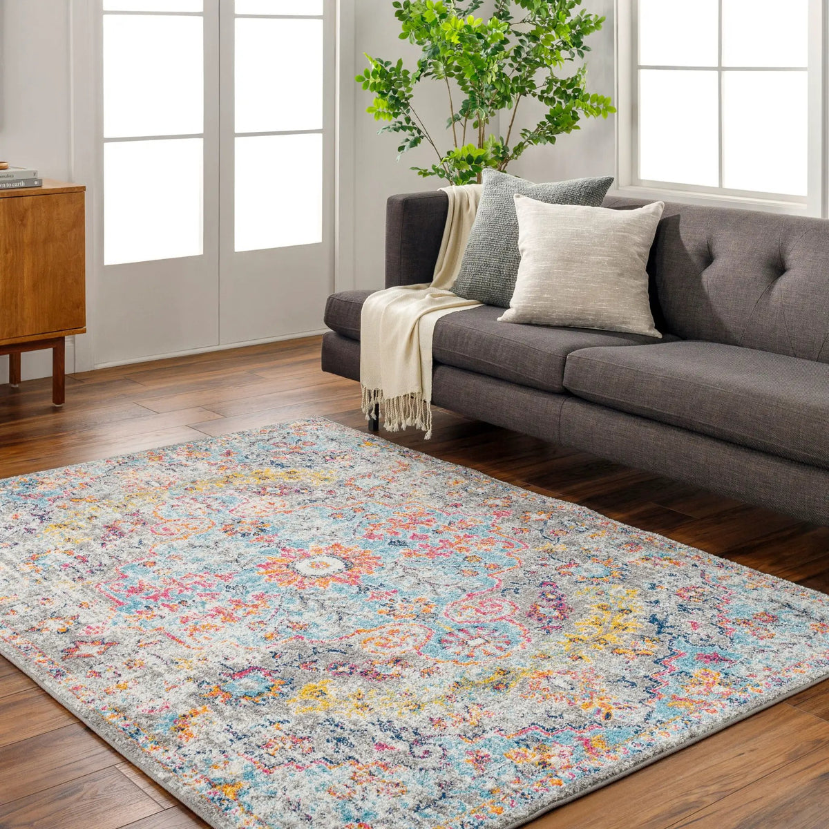 LIVABLISS Harput HAP-1063 Blue Area Rug