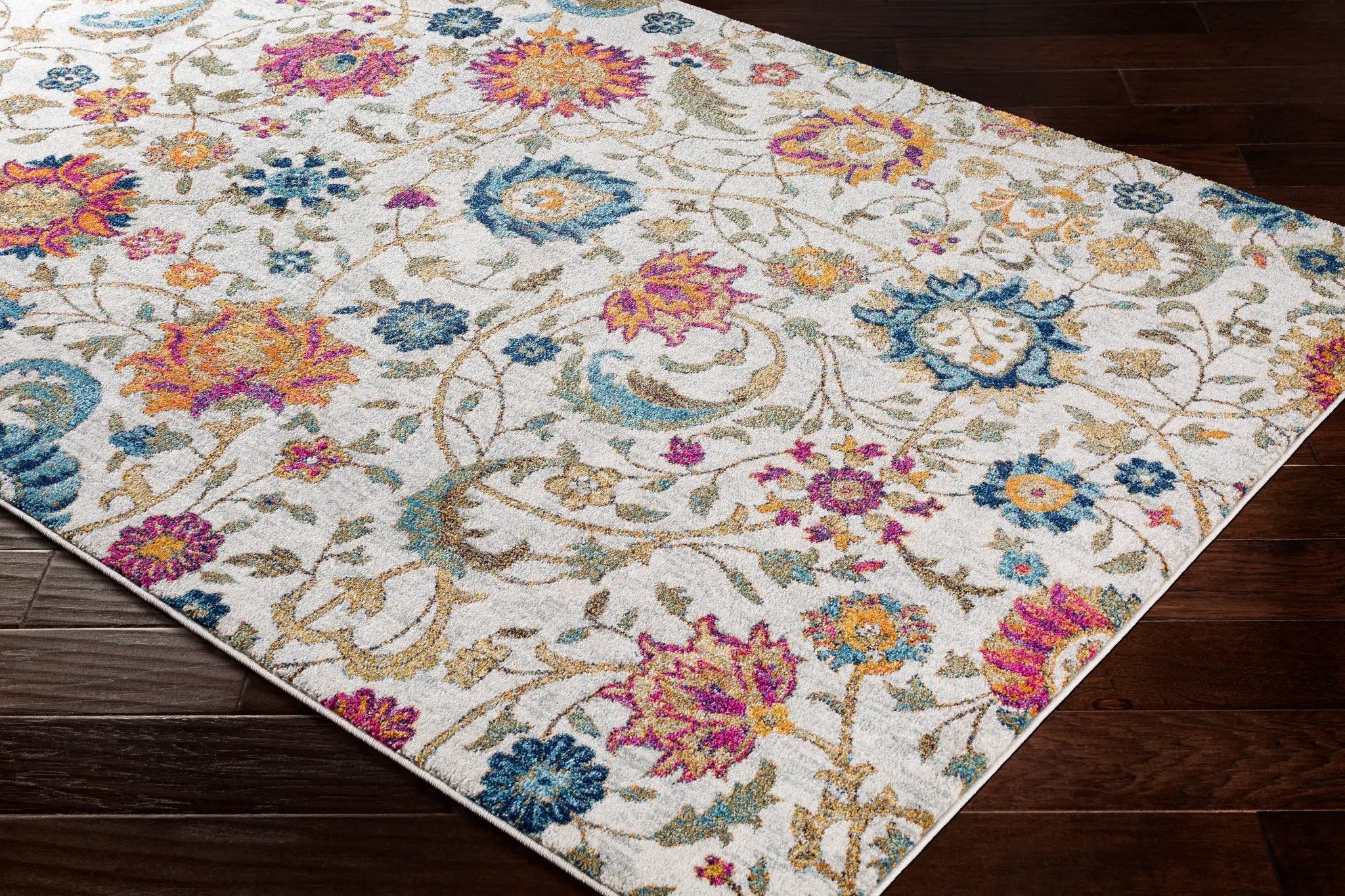 Harput HAP-1074 Beige Area Rug by LIVABLISS