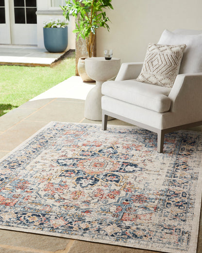 Surya Huntington Beach HTB-2300 Navy Area Rug by LIVABLISS