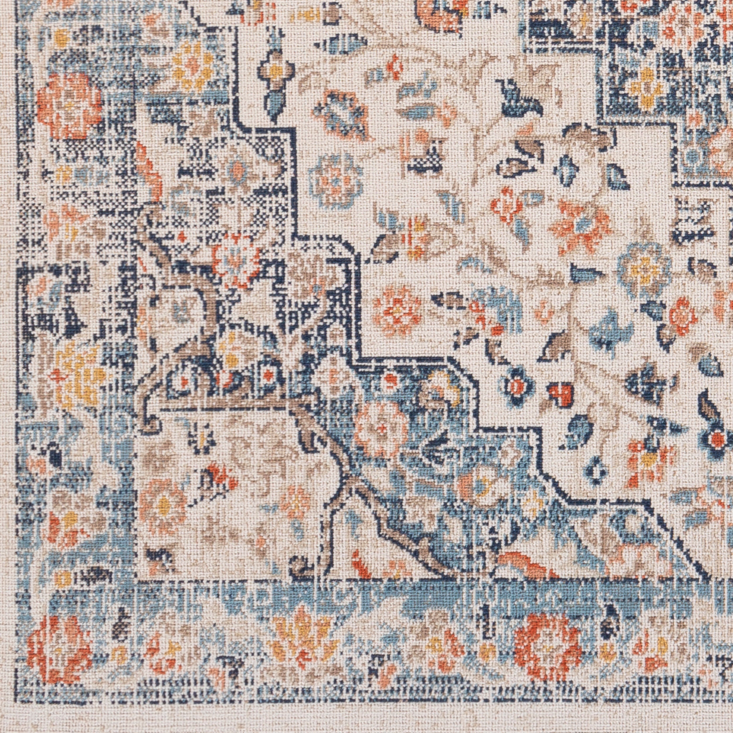 Surya Huntington Beach HTB-2322 Navy Area Rug by LIVABLISS