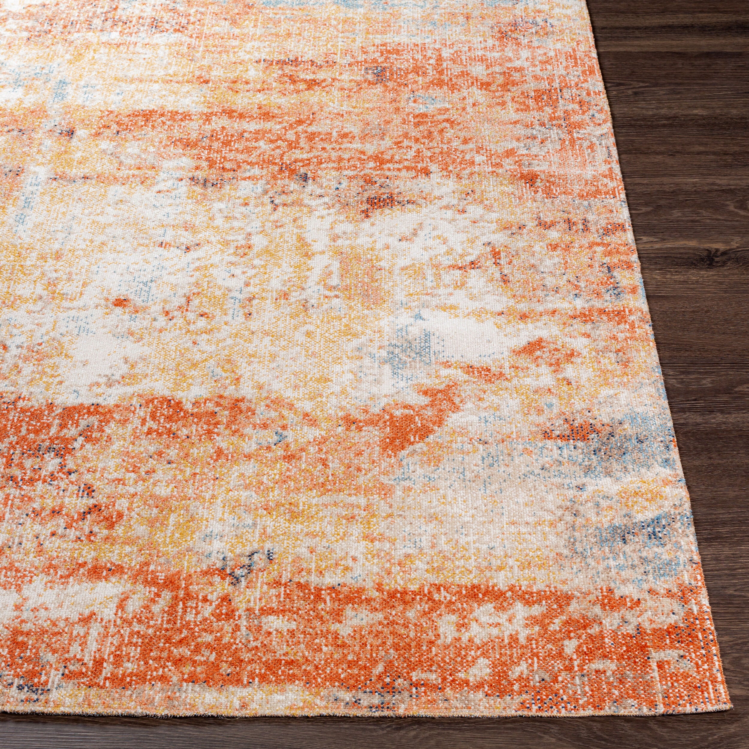 Surya Huntington Beach HTB-2323 Orange Area Rug by LIVABLISS