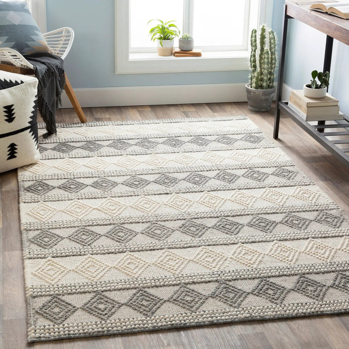 LIVABLISS Hygge HYG-2300 Charcoal Area Rug