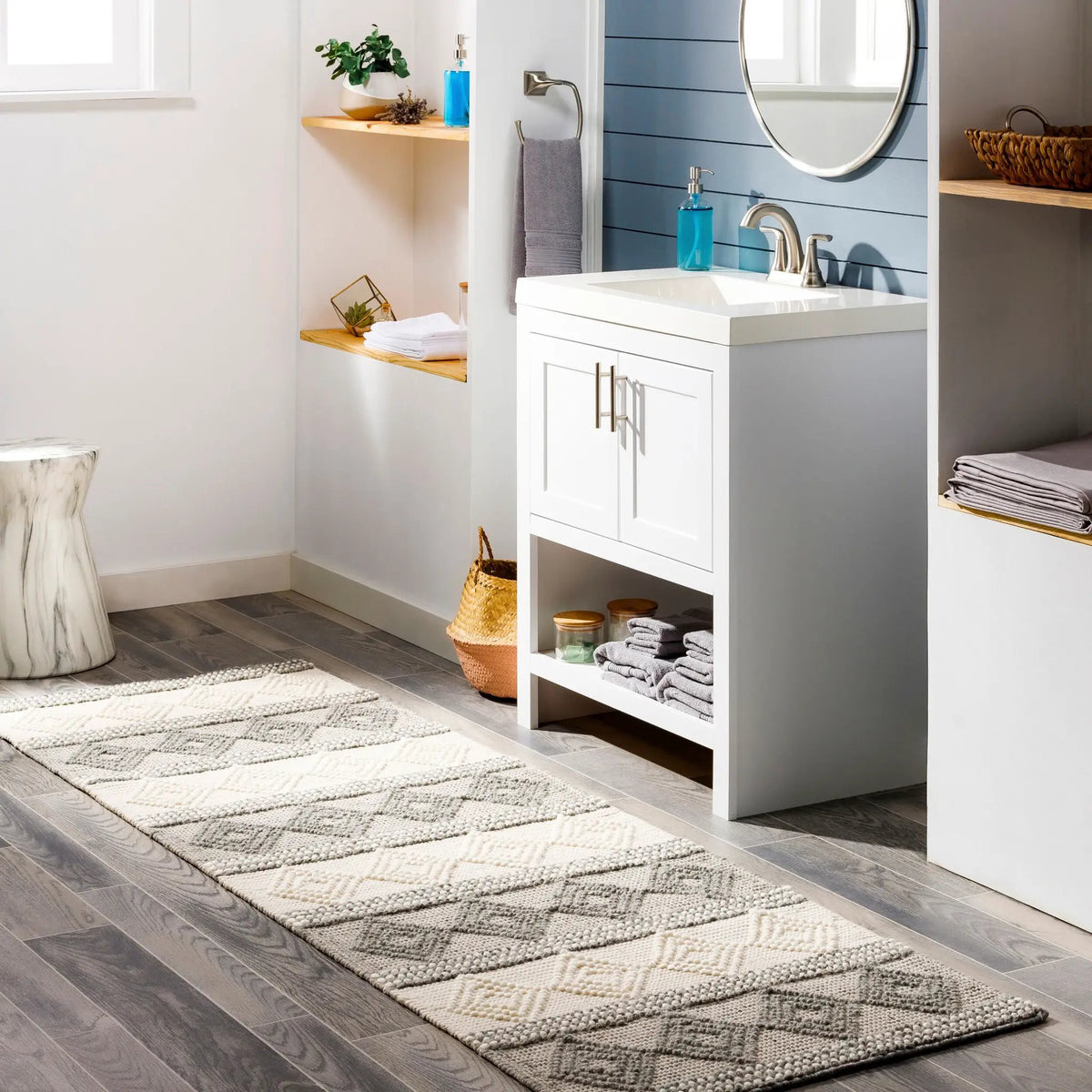 LIVABLISS Hygge HYG-2300 Charcoal Area Rug