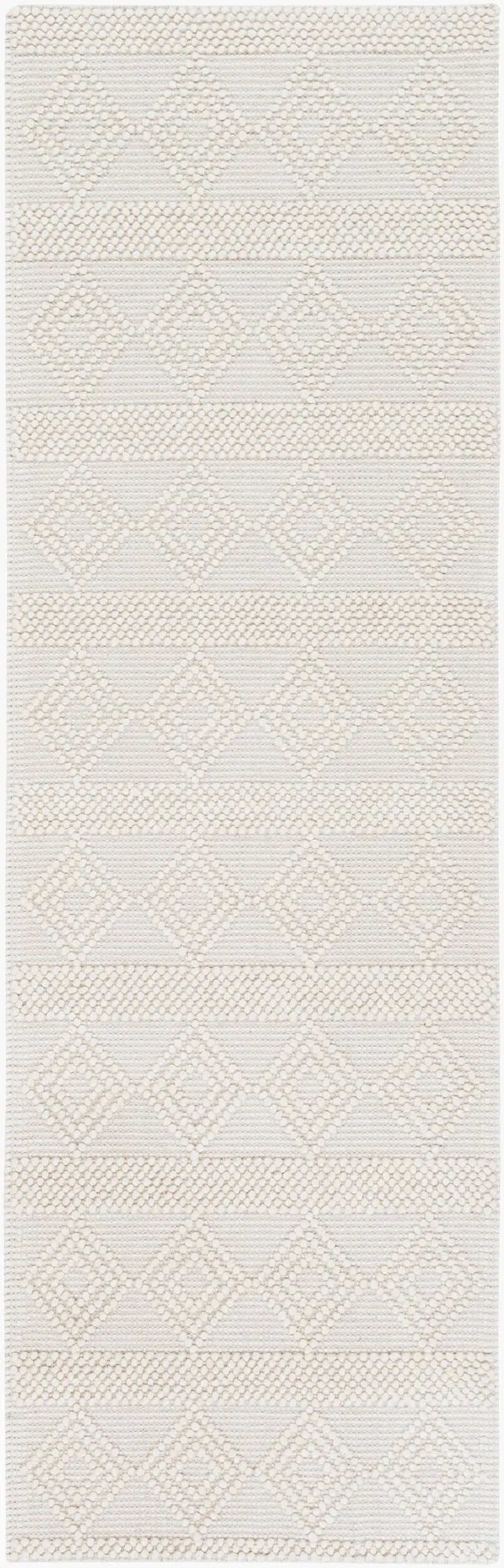 LIVABLISS Hygge HYG-2302 White Area Rug