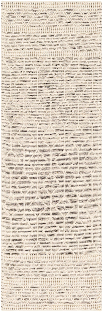 Surya Hygge HYG-2307 Black Area Rug by LIVABLISS