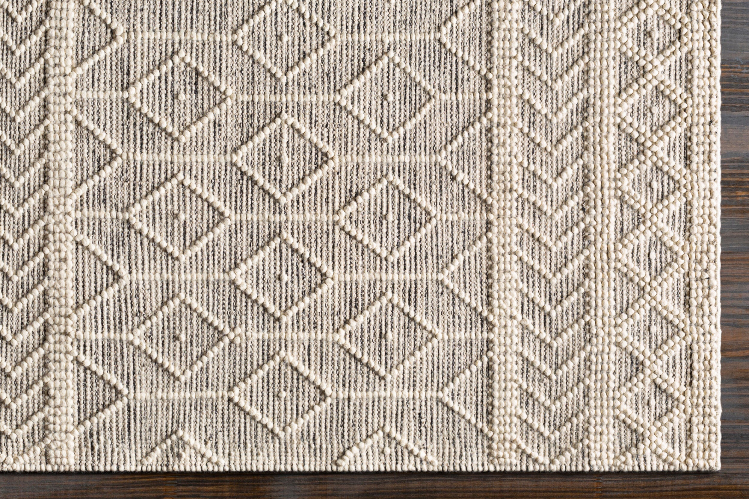 Surya Hygge HYG-2307 Black Area Rug by LIVABLISS