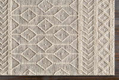 Surya Hygge HYG-2307 Black Area Rug by LIVABLISS
