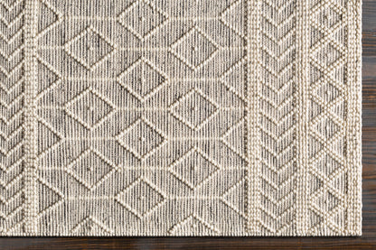 Surya Hygge HYG-2307 Black Area Rug by LIVABLISS
